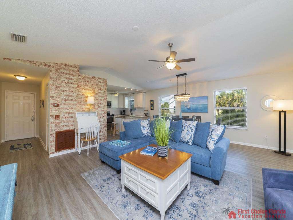 Island Retreat Unit A Living Room